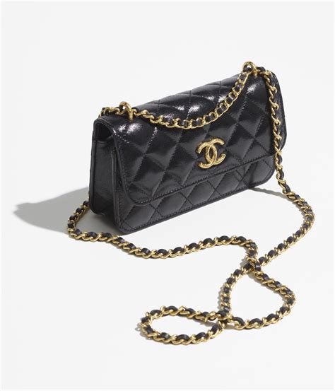 chanel chain phone case|Shop CHANEL FLAP PHONE HOLDER WITH CLASSIC CHAIN.